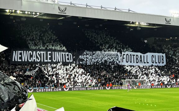 St James Park, the home of Newcastle United Football Club